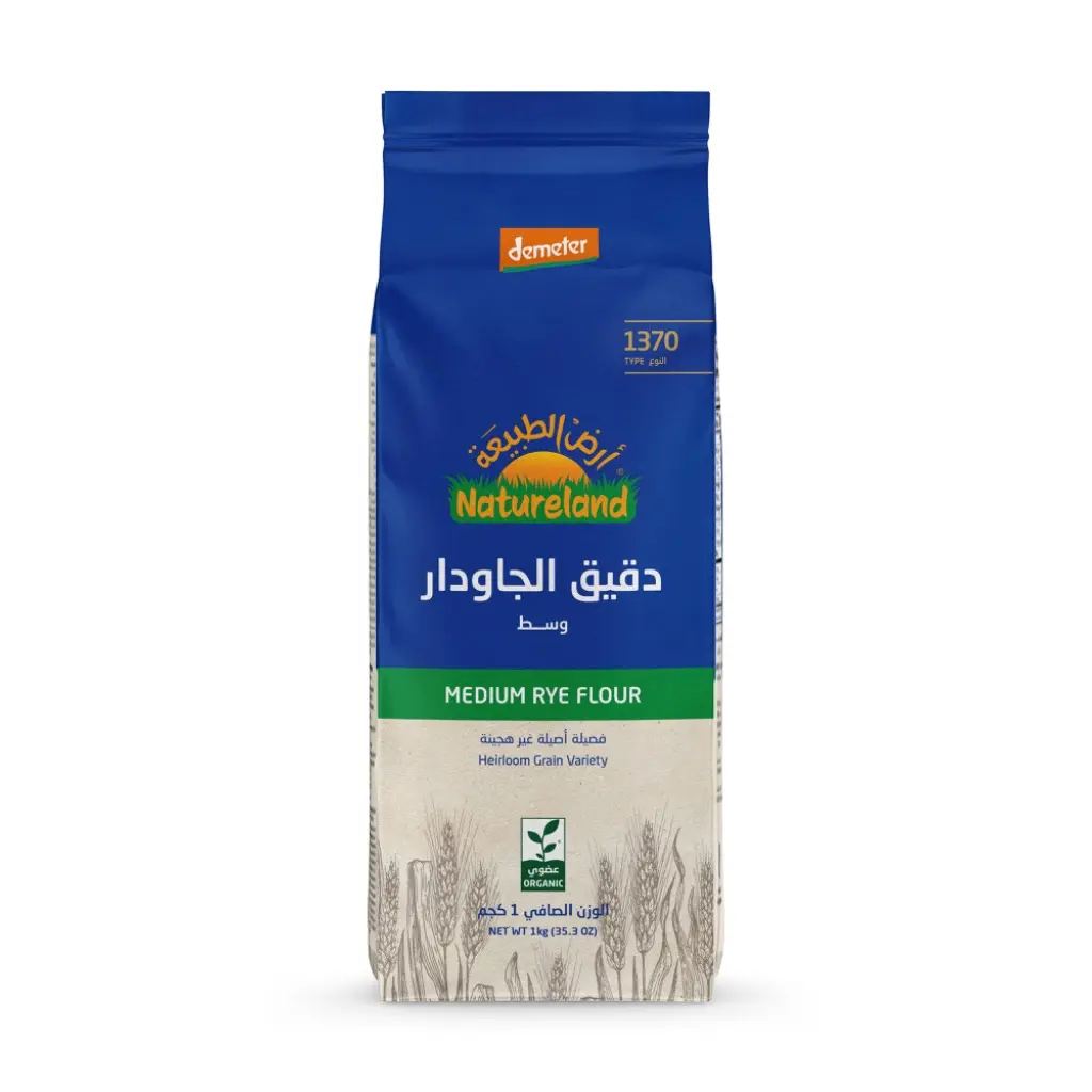 دقيق الجاودار ١٣٧٠ وسط عضوي
